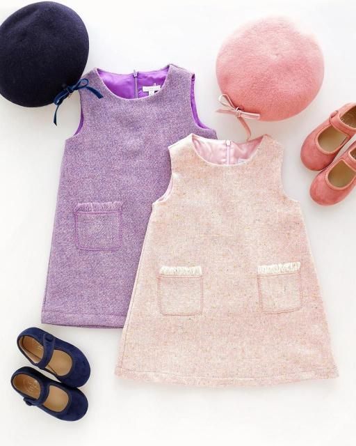 サンサカエプチ　ワンピース3点セット San Sakae petit サンサカエプチ | ヨーロッパ インポート子ども