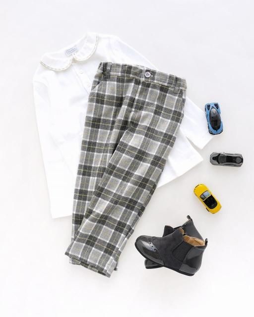 <img class='new_mark_img1' src='https://img.shop-pro.jp/img/new/icons1.gif' style='border:none;display:inline;margin:0px;padding:0px;width:auto;' />Tartan trousures (Grey Yellow)