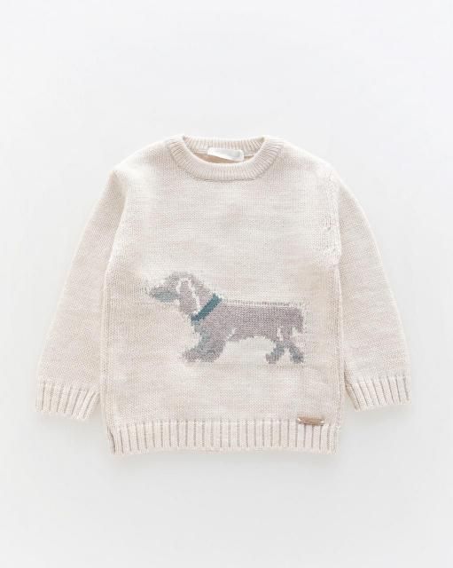<img class='new_mark_img1' src='https://img.shop-pro.jp/img/new/icons1.gif' style='border:none;display:inline;margin:0px;padding:0px;width:auto;' />Uni Cardiff knit (Dog) 