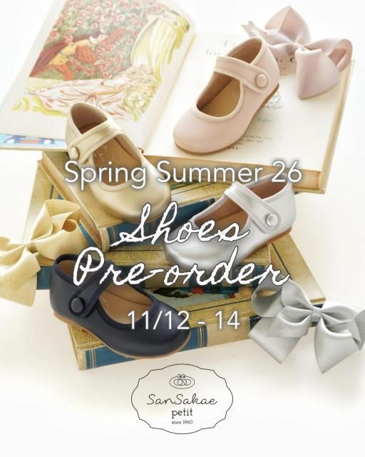 <img class='new_mark_img1' src='https://img.shop-pro.jp/img/new/icons1.gif' style='border:none;display:inline;margin:0px;padding:0px;width:auto;' />Pre-order 3ܤϤ - San Sakae petit - Little Mary Jane PU leather (4 colors)