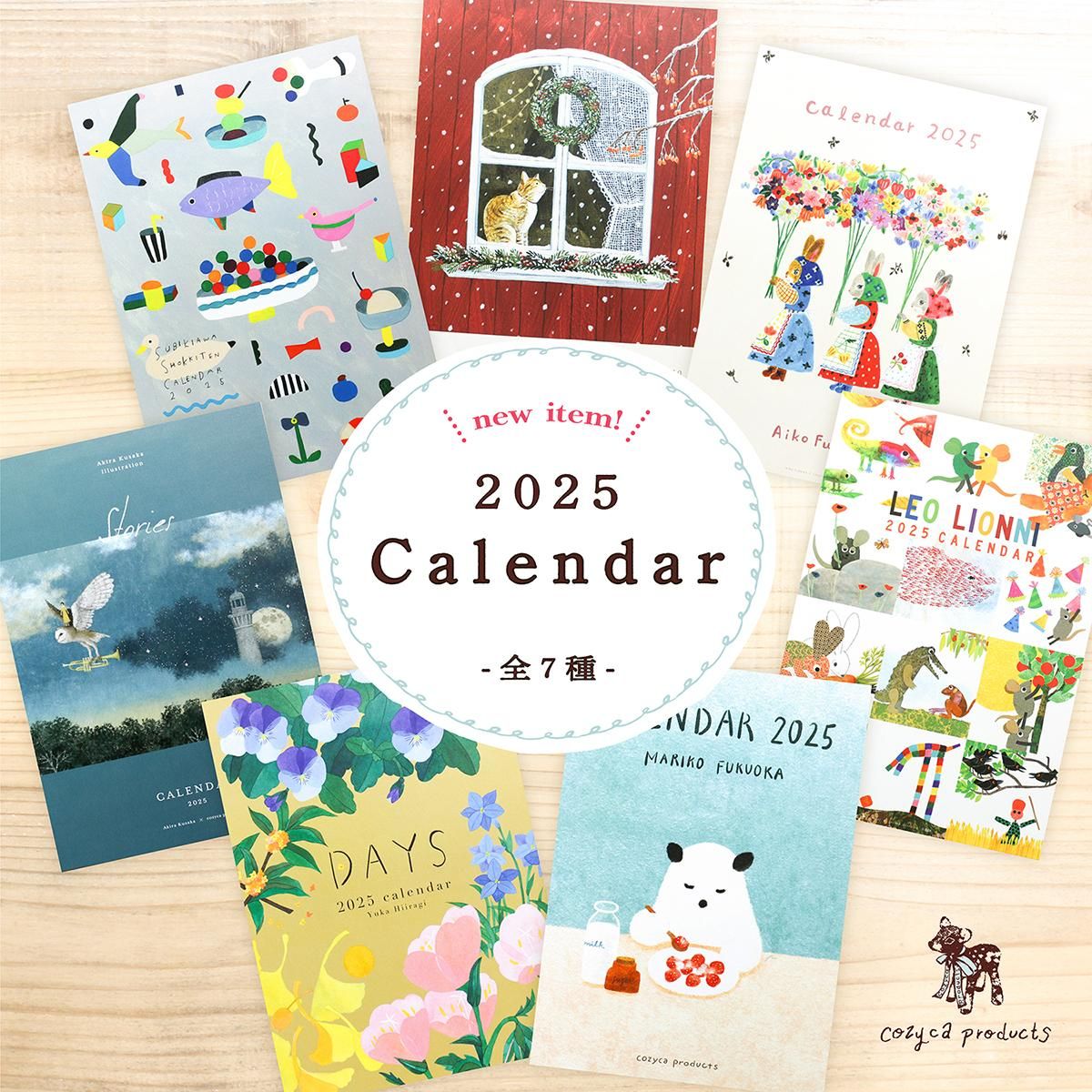 COM. Calendar 2024 サイン入り