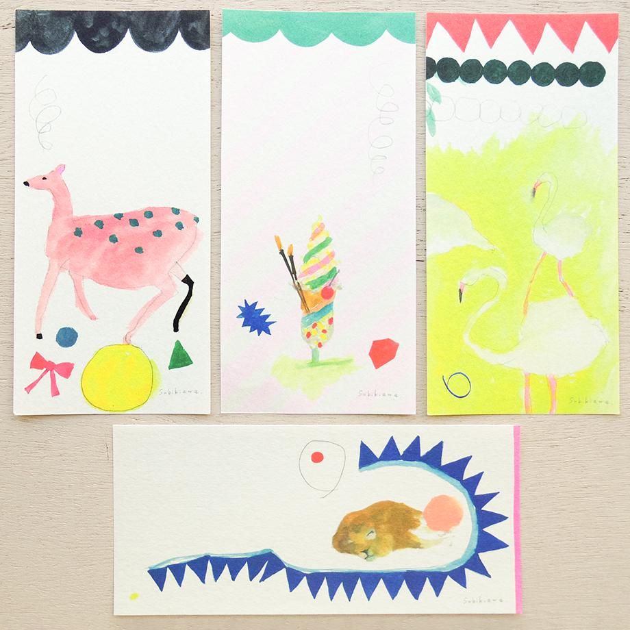 スビキアワ 一筆箋 Subikiawa. letterpad