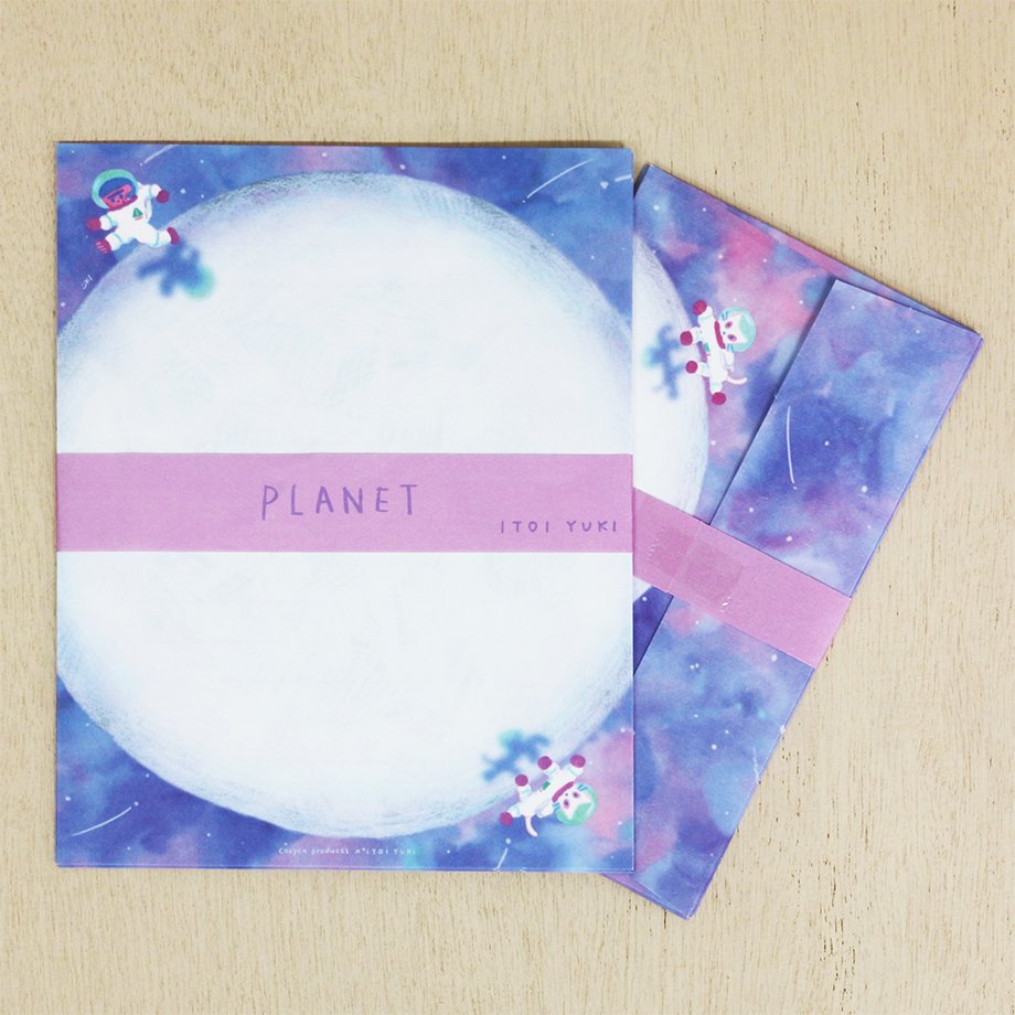 いとい ゆき　レターセット　PLANET