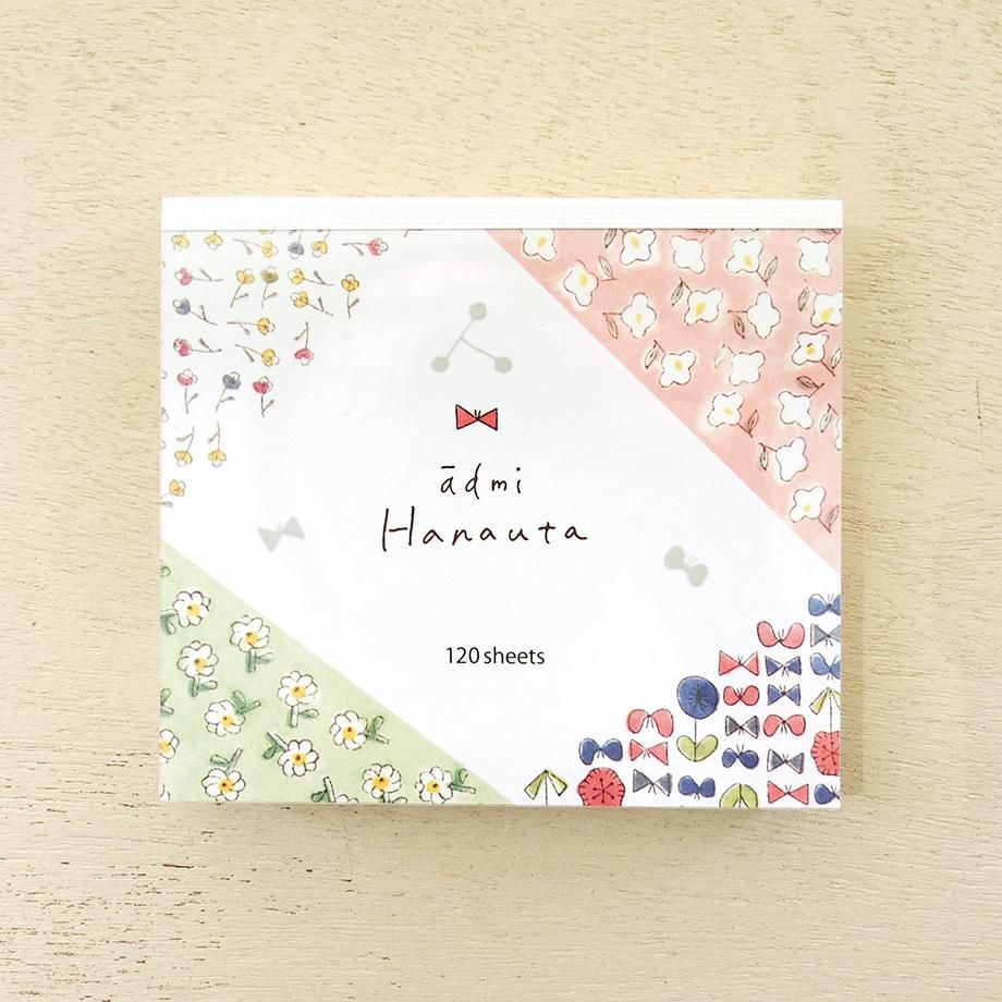 admi ブロックメモ Hanauta