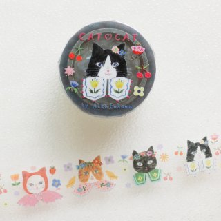 Aiko Fukawa　透明マスキングテープ　CAT CAT
