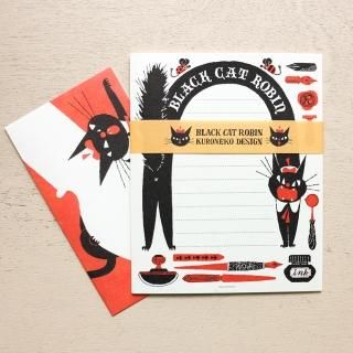 黒ねこ意匠 - cozyca products / 作家とつくるかわいい文房具