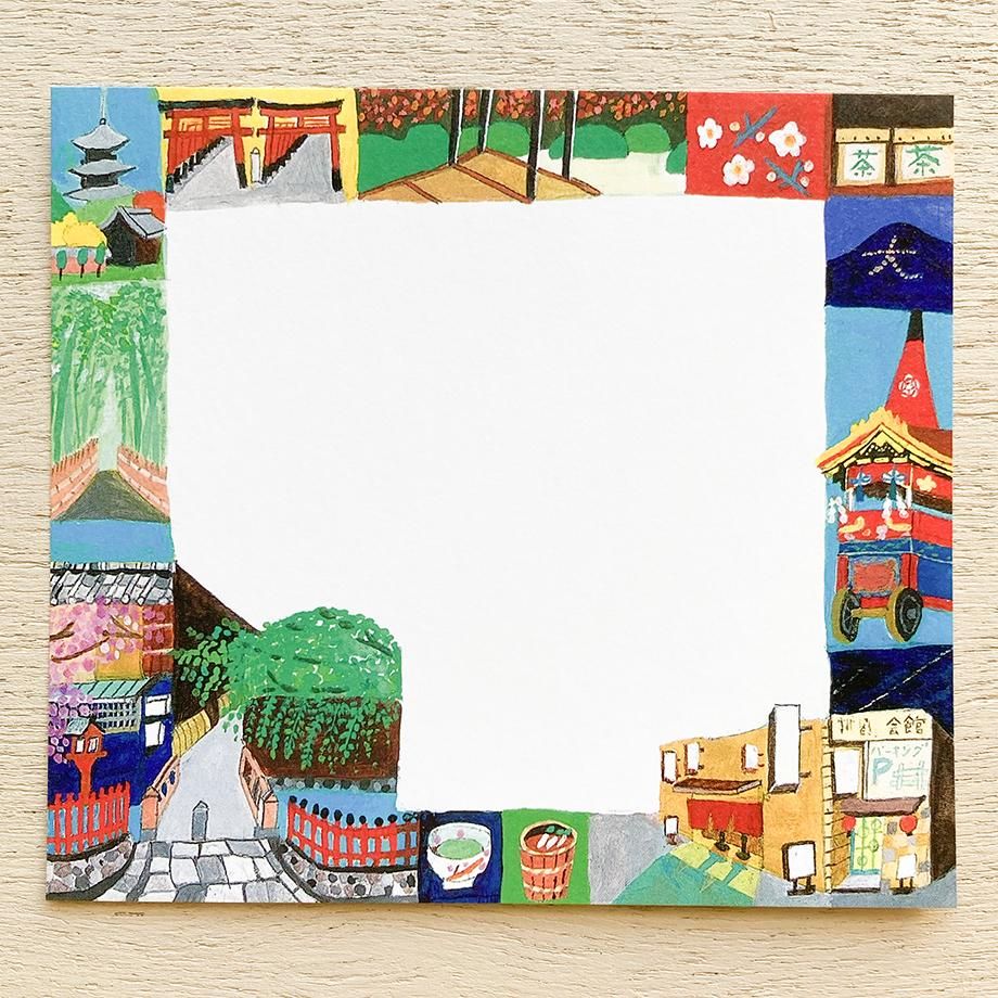 沖野愛 ブロックメモ 京都 - 表現社 cozyca products ONLINE SHOP