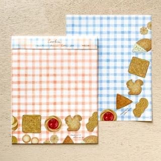 ファッションの 残りわずか》浅野みどり 表現 - Cookie 便箋2柄入りレターセット バッグ