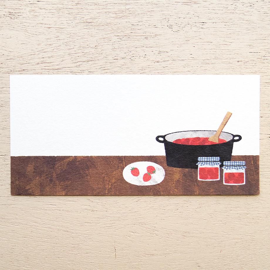 福岡麻利子 一筆箋 SEASONAL JAR - 表現社 cozyca products ONLINE SHOP