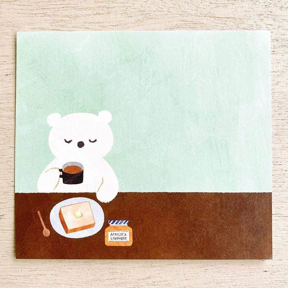 福岡麻利子 ブロックメモ HOSHI KUMA - 表現社 cozyca products ONLINE