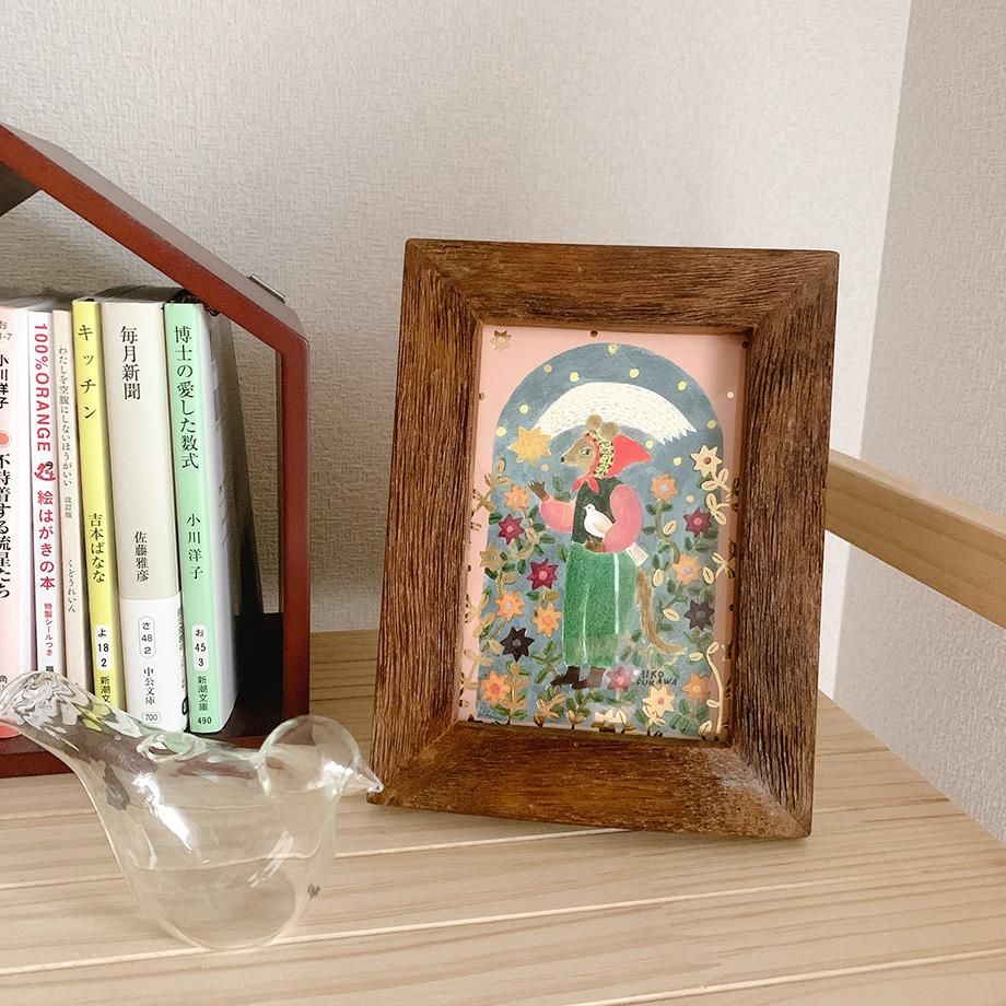 Aiko Fukawa 箔押しポストカード brooch - 表現社 cozyca