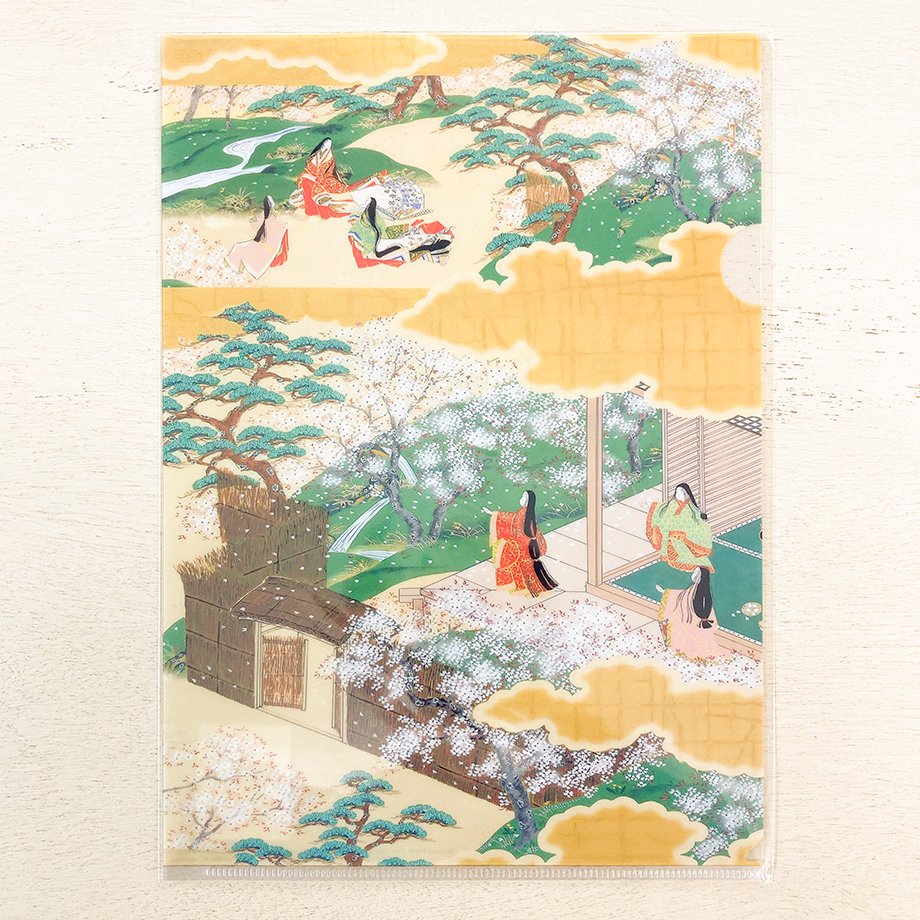 源氏物語絵巻のポストカード