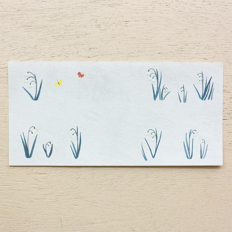 大森木綿子★一筆箋セット② 大森木綿子 一筆箋 Michikusa Bana