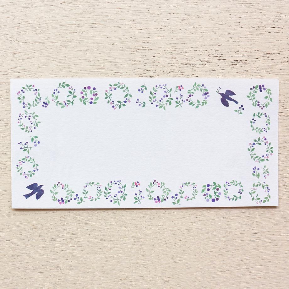 大森木綿子 一筆箋 Michikusa Bana