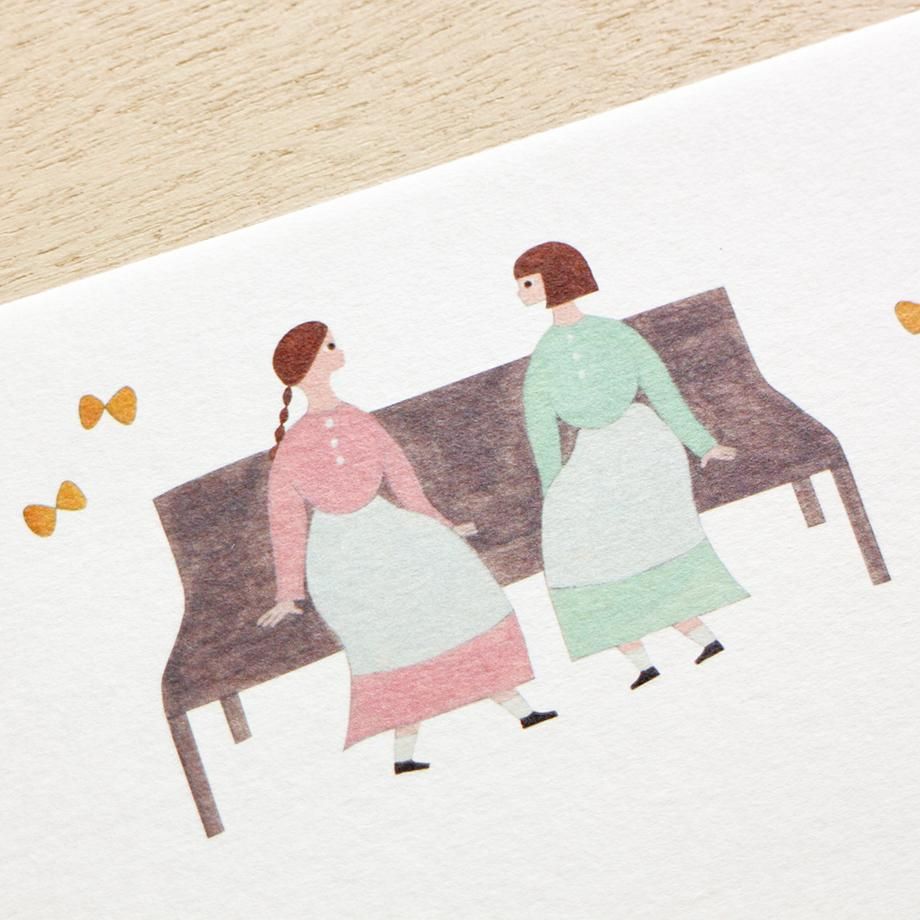 ネクタイ 便箋 おしゃべり