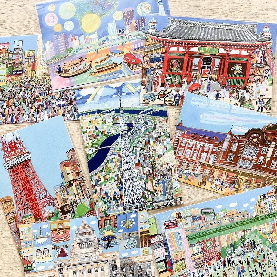 風景画　東京　隅田川　　SHO 風景画東京隅田川SHO