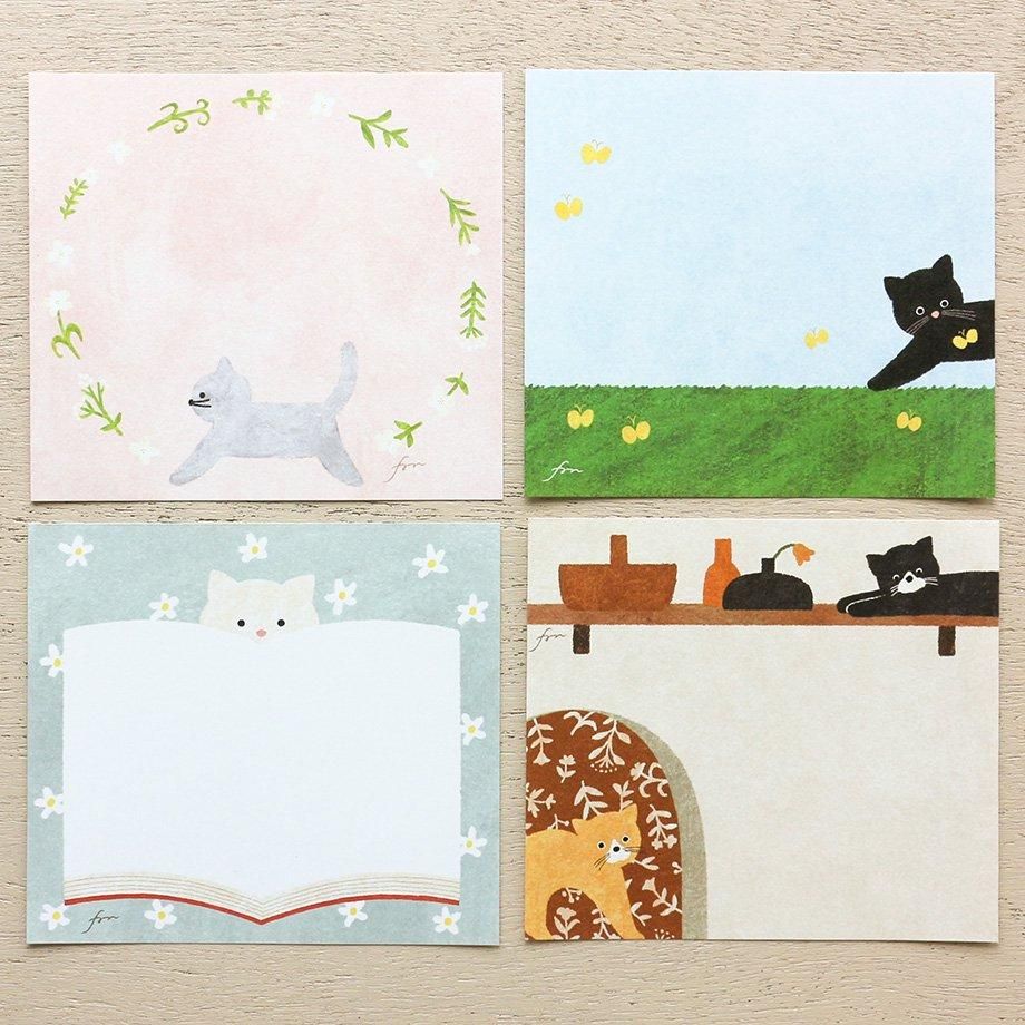 福岡麻利子 ブロックメモ meow