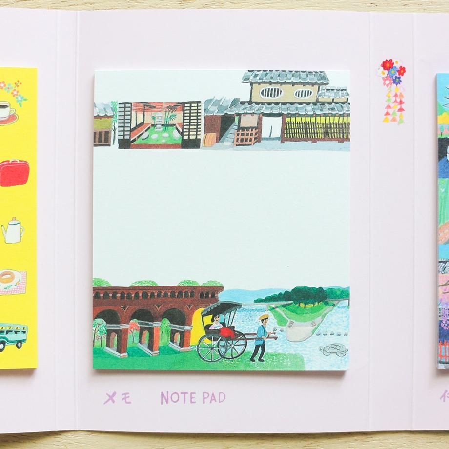 沖野愛 メモと付箋 京都