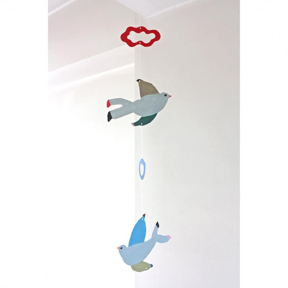 Subikiawa. モビールカード THE BIRD