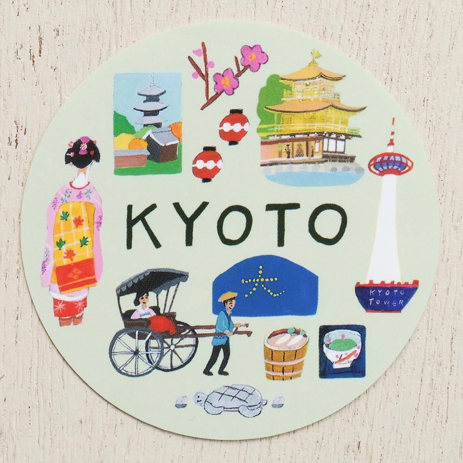 沖野愛 ステッカー 京都