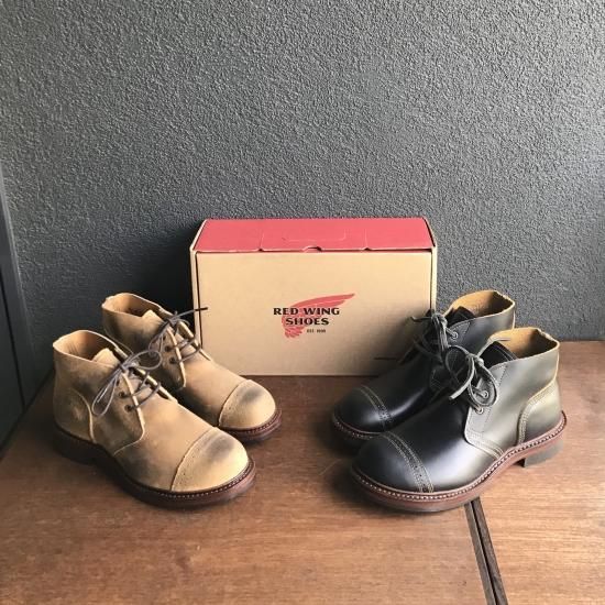 RED WING × NIGEL CABOURN-MUNSON B-5 CHUKKA BOOTS - ENN ushimado RED WING × NIGEL CABOURN-MUNSON B-5 CHUKKA BOOTS - ENN ushimado