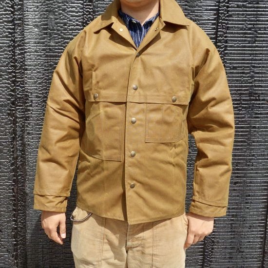 Double logger shop coat