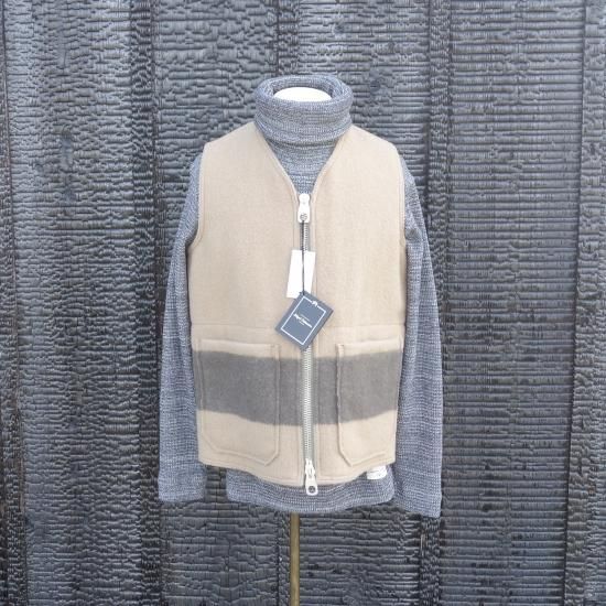 Nigel Cabourn - ZIP OVER VEST サイズ46 - ベスト