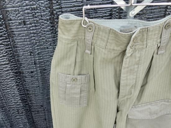 ナイジェルケーボン BRITISH ARMY PANT NANO PIGMENT Nigel Cabourn ナイジェルケーボン ナノピグメント ヘリンボーン