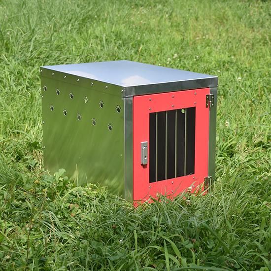 中型犬用アルミドッグケージ WAN-BOX ワンボックス 選べるドア 中型犬用アルミドッグケージ WAN-BOX ワンボックス 選べるドア