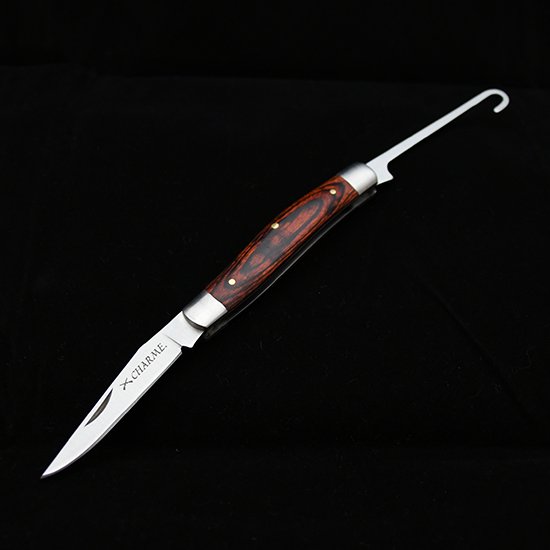 【B】CHARME BIRD KNIFE シャルム オリジナル バードナイフ | バードフック付き折畳みナイフ