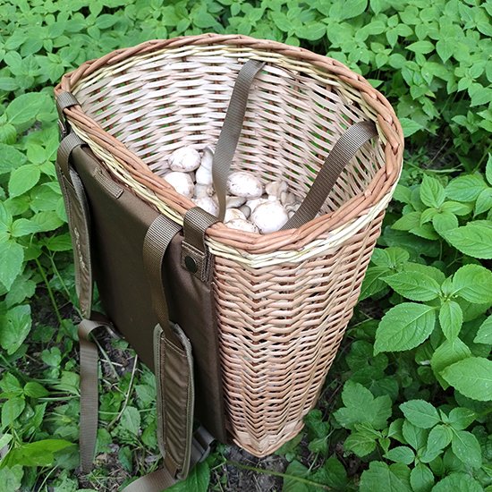 Acropolis Basket backpack for mushrooms アクロポリス バスケット