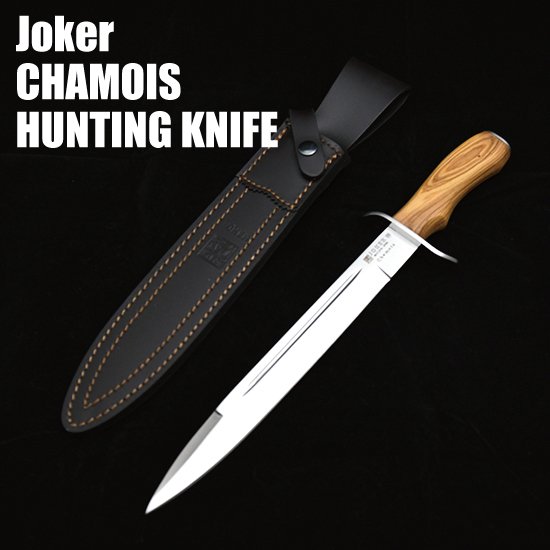 <img class='new_mark_img1' src='https://img.shop-pro.jp/img/new/icons5.gif' style='border:none;display:inline;margin:0px;padding:0px;width:auto;' />【AH】Joker CHAMOIS HUNTING KNIFE ジョーカー シャモア オリーブ ハンティング シースナイフ