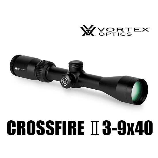 Vortex Crossfire II 3-9x40 V-Brite MOA Riflescope with 1