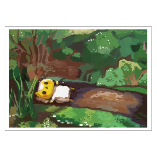 ジンくん 迷画複製原画 オフィーラム