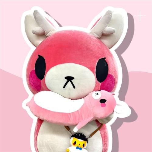 まーちゃん うさぴよだきまくら＆パペット＆ぬい&amp;37周年ミキミニセット まーちゃん うさぴよだきまくら＆パペット＆ぬい&37周年ミキミニ