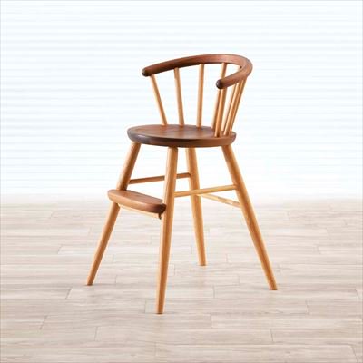 高山ウッドワークス BC2K baby chair／ウォールナット＋オーク - KANEKA（カネカ家具）｜京都の家具・インテリアショップ