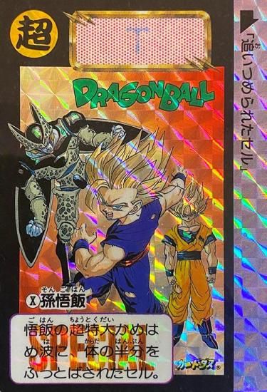 ファッションなデザイン ドラゴンボールカードダス めちゃんこプロジェクト ⑩ 孫悟飯 ドラゴンボールカード