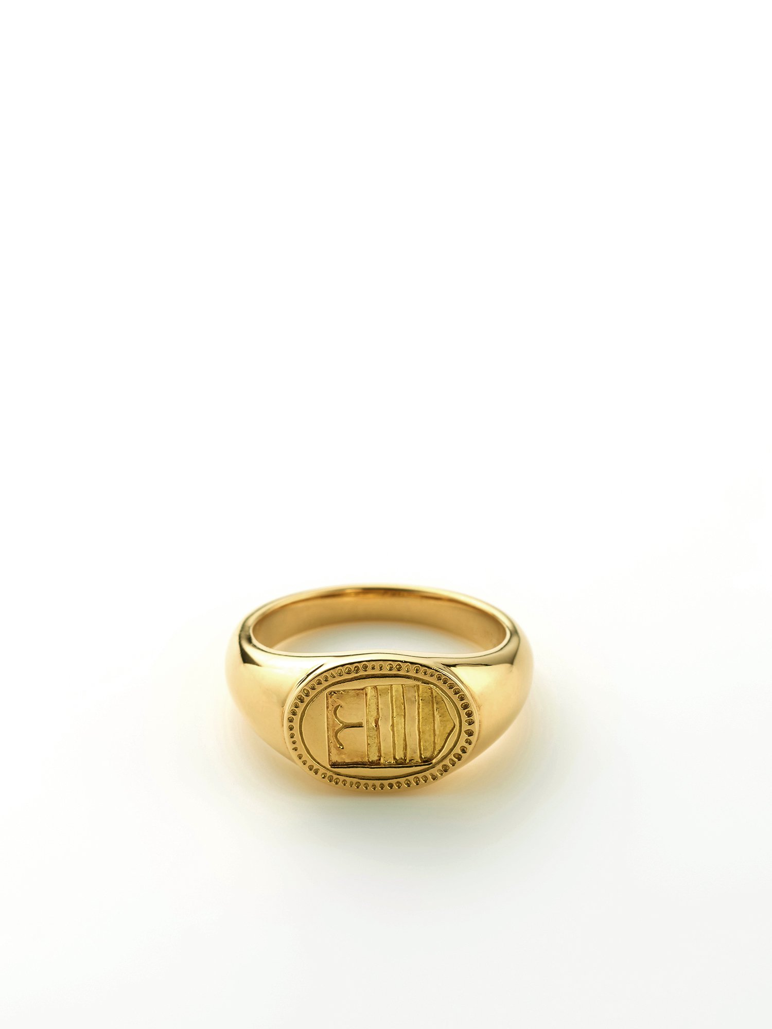 HELIOS / Zodiac signet ring - GIGI Jewelry