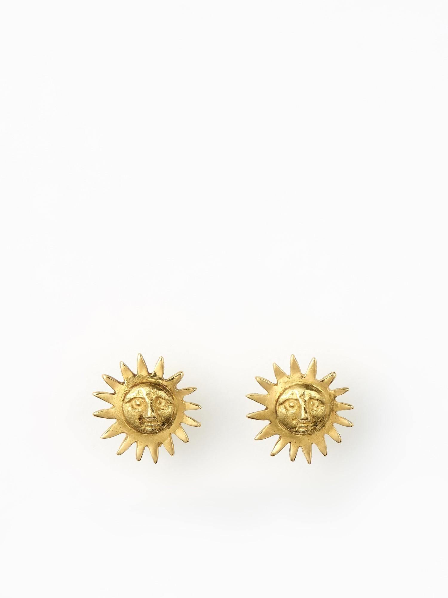専用Gigi HELIOS Diamond cut earrings K18 HELIOS / Helios earrings - GIGI Jewelry