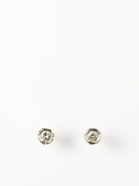 AMOUR / Diamond rock earrings