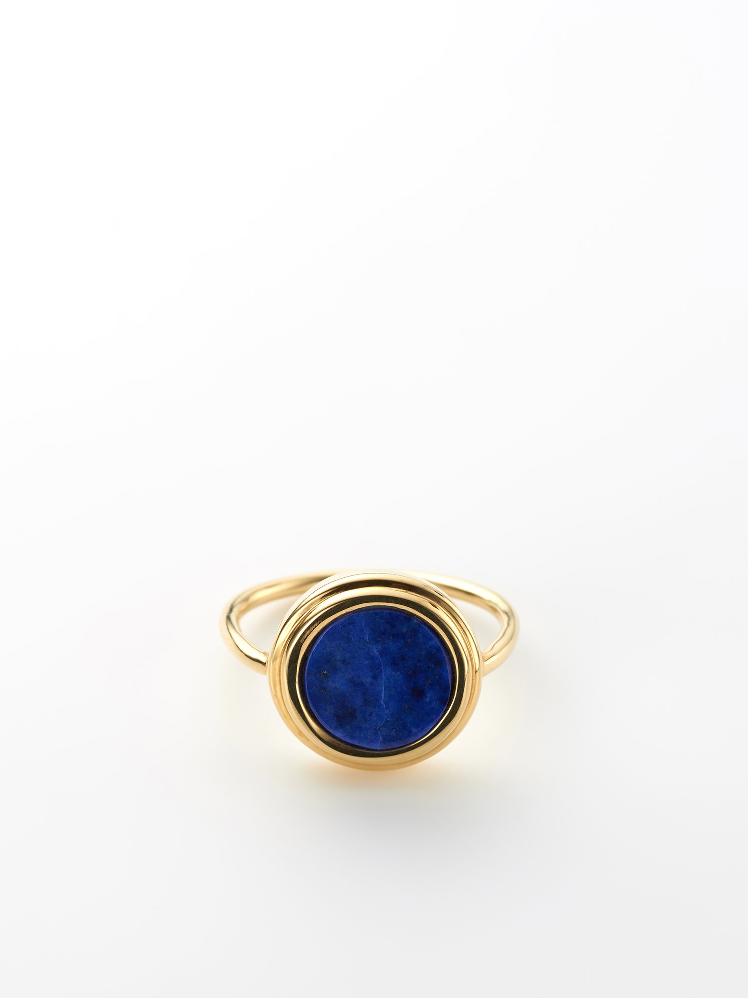  SOPHISTICATED VINTAGE / Planet ring / Lapis pyrite