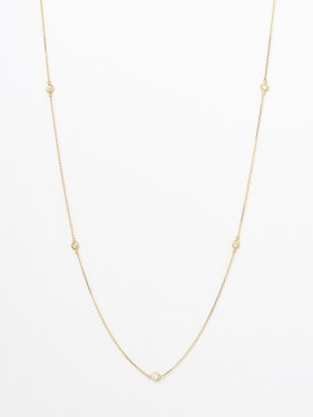 HISPANIA / Dew long necklace / Diamond