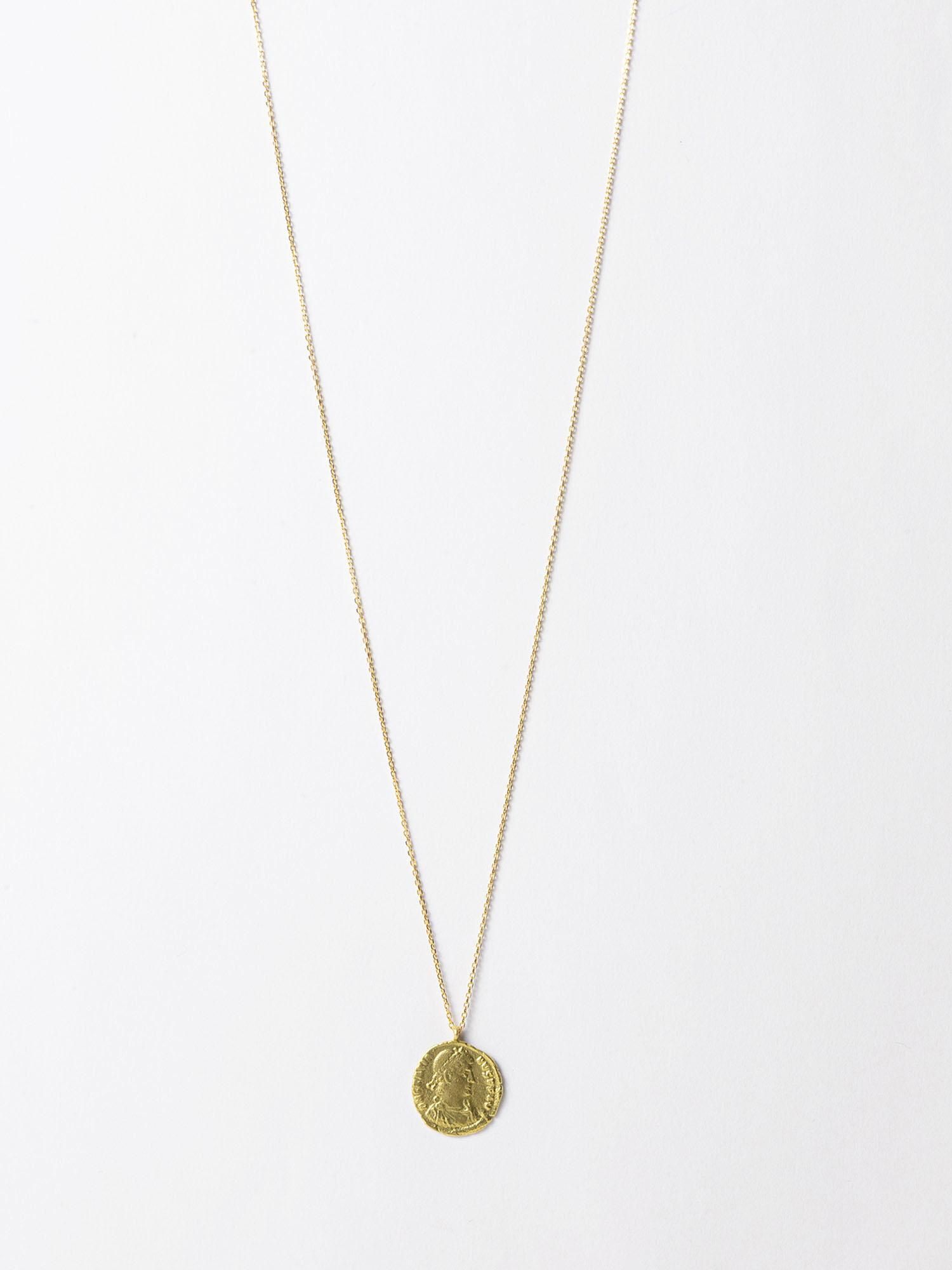 HELIOS / Roman coin necklace / Gratianus - GIGI Jewelry