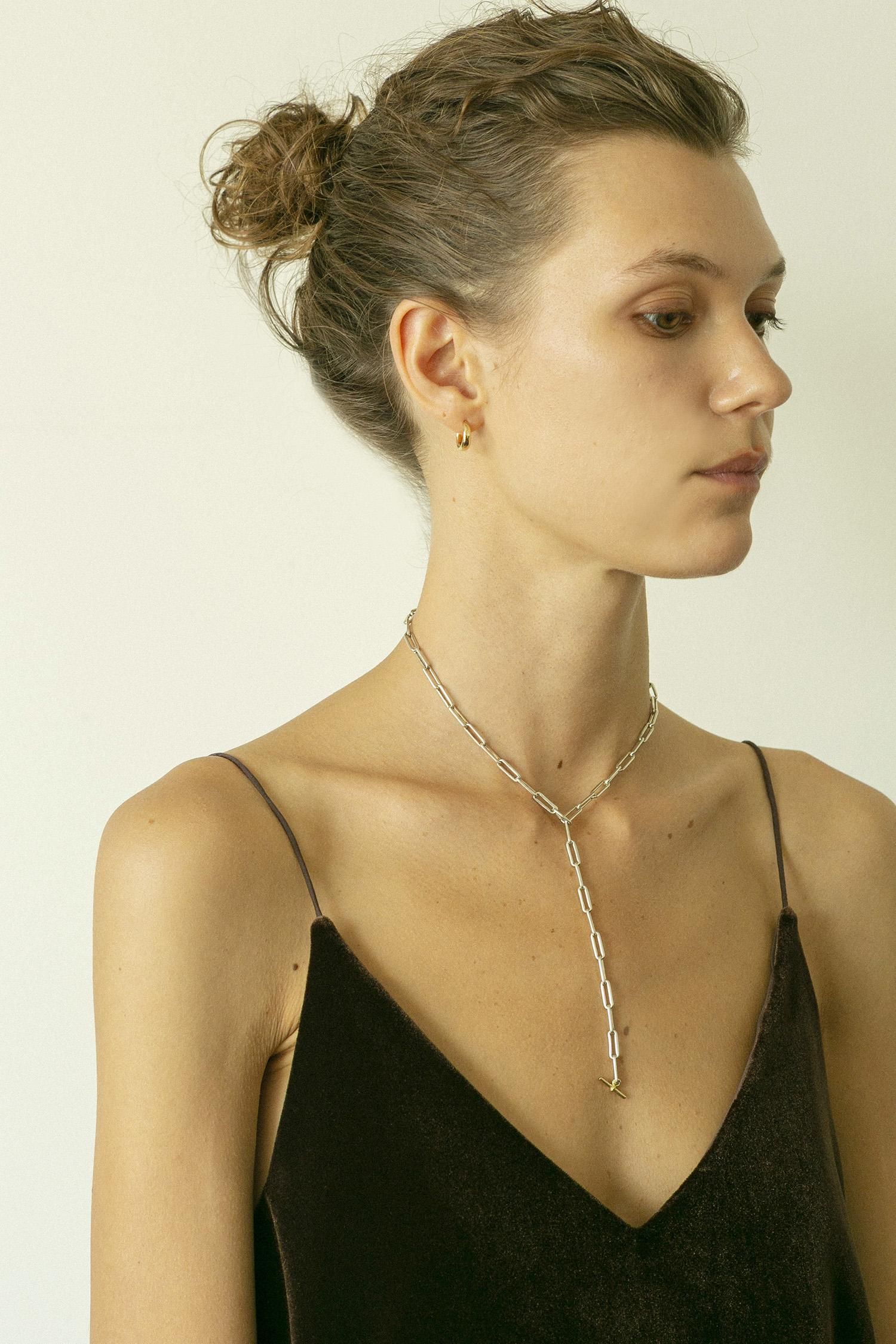 ARTEMIS / boned chain necklace - GIGI Jewelry ARTEMIS / boned chain necklace - GIGI Jewelry