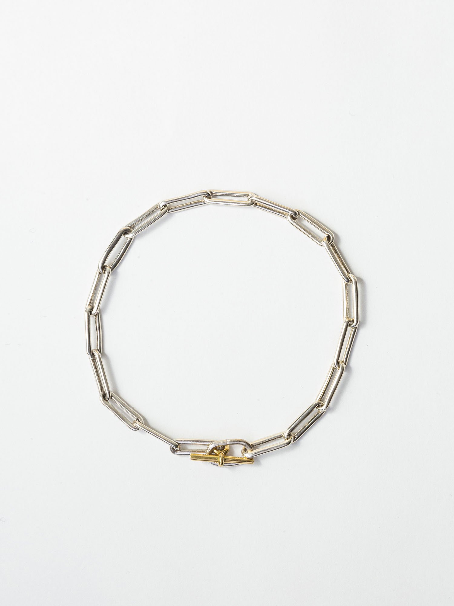 ARTEMIS / boned chain bracelet / 200mm - GIGI Jewelry