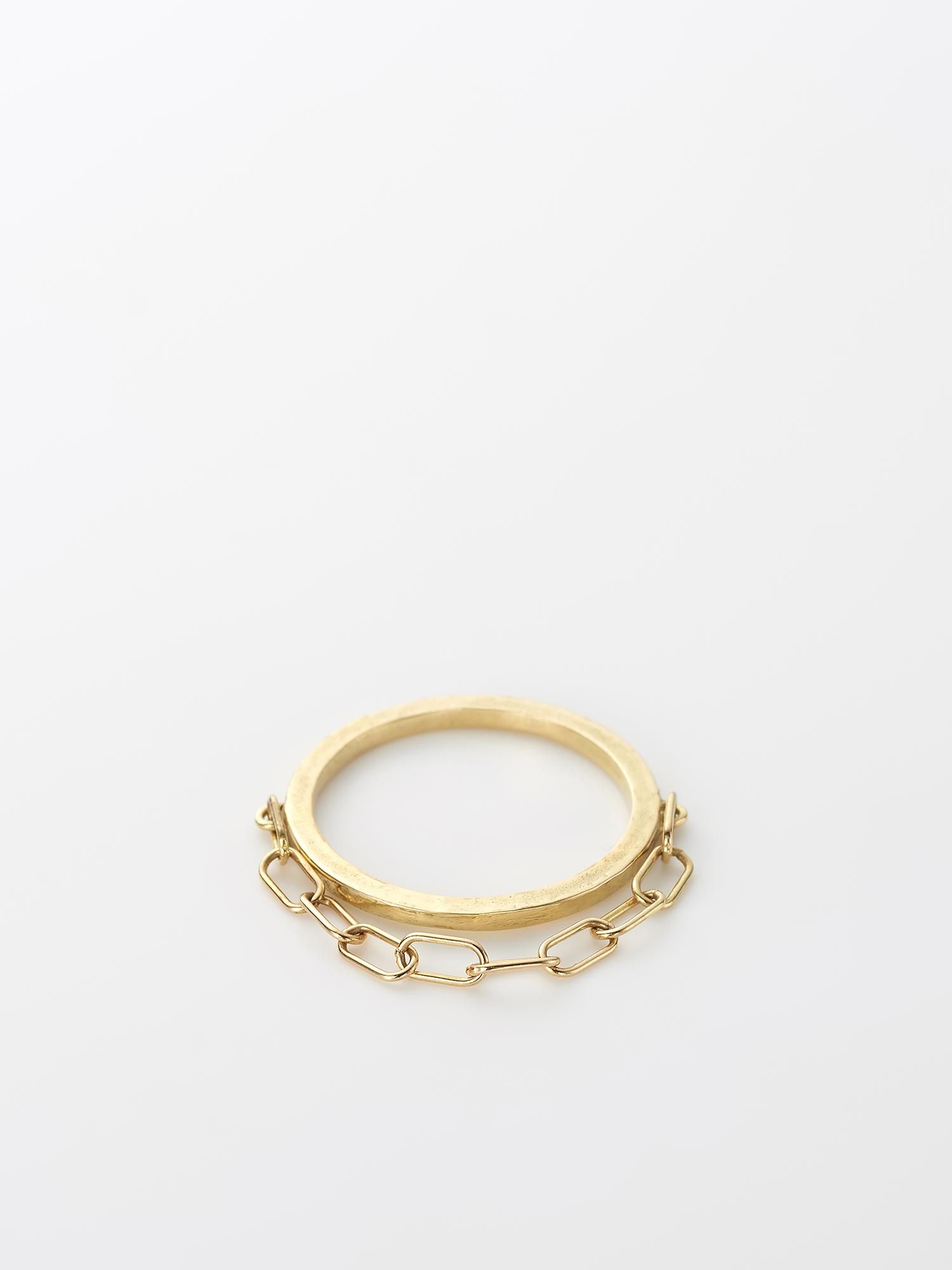 HELIOS / Helios solid chain ring - GIGI Jewelry