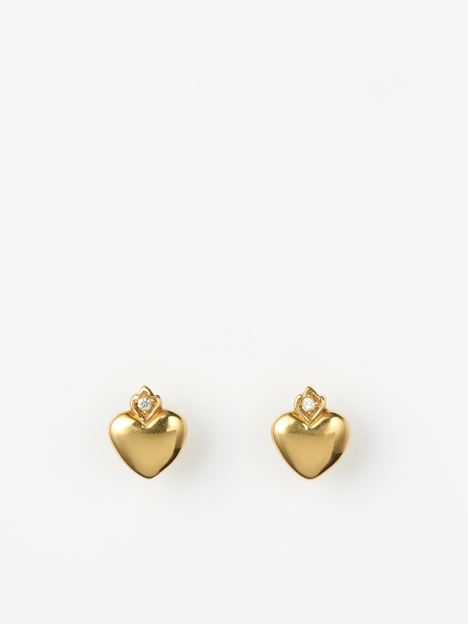 HELIOS / Old heart earrings