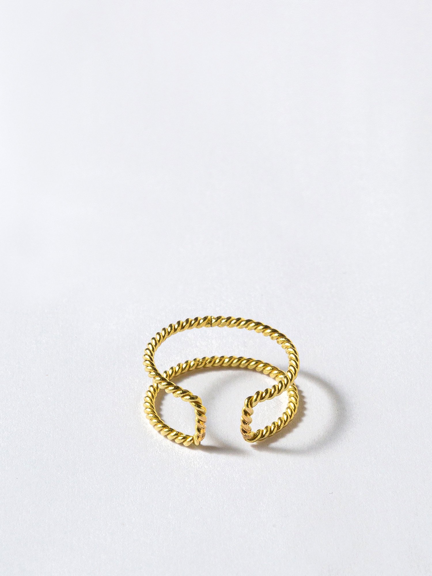 GIGI HELIOSリング　Double twisted ring