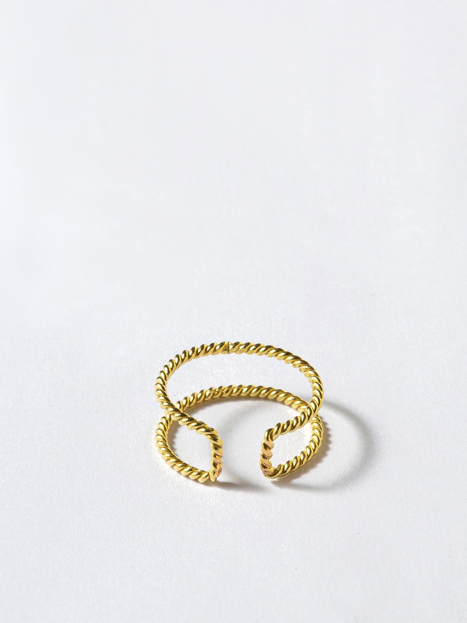 GIGI HELIOSリング　Double twisted ring