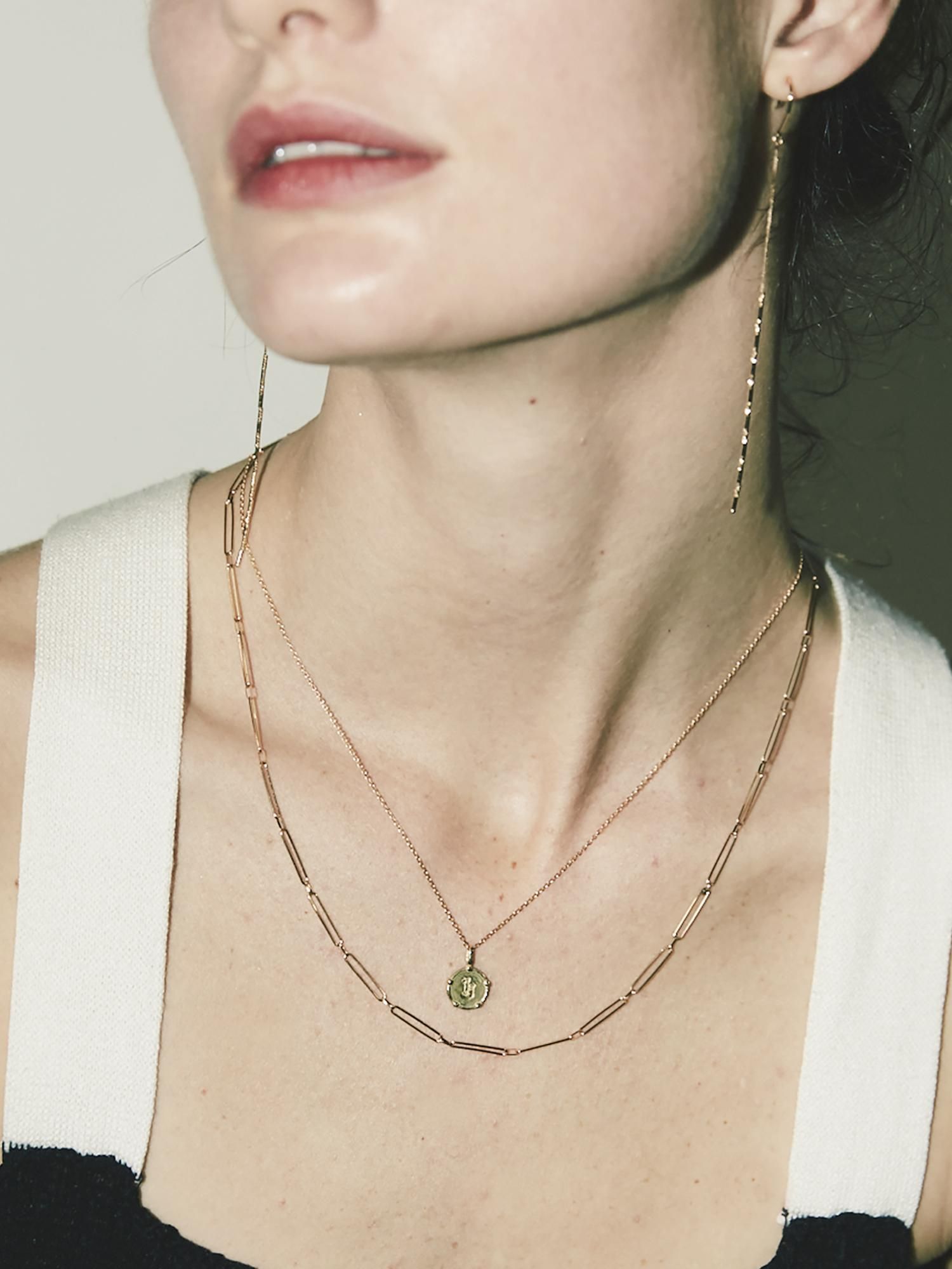 HELIOS / Long chain necklace - GIGI Jewelry